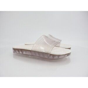 Melissa Women's Rider Sandal Size 8 Scented Slide Clear White Rubber PVC Shoe